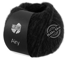 Lana Grossa Airy 10 Чёрный