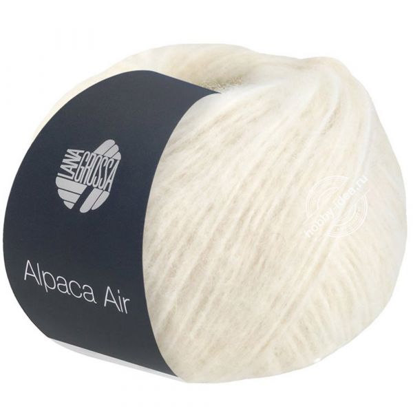 Lana Grossa Alpaca Air 001 Молочный из категории Lana Grossa Alpaca Air