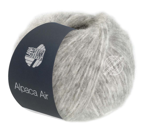 Lana Grossa Alpaca Air 010 Светло-серый