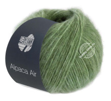 Lana Grossa Alpaca Air 014 Натуральный зелёный