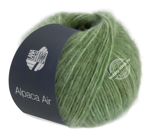 Lana Grossa Alpaca Air 014 Натуральный зелёный