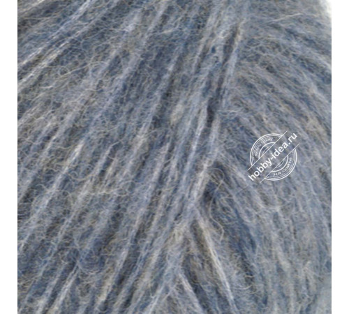Lana Grossa Alpaca Air 016 Серо-синий