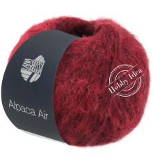Lana Grossa Alpaca Air 020 Тёмно-красный
