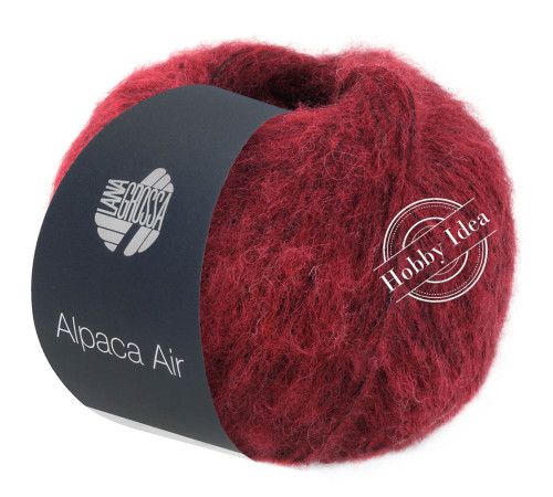Lana Grossa Alpaca Air 020 Тёмно-красный