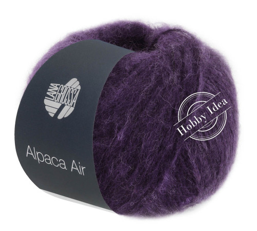 Lana Grossa Alpaca Air 021 Тёмно-фиолетовый