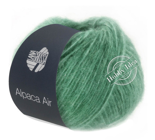Lana Grossa Alpaca Air 023 Пыльный зелёный