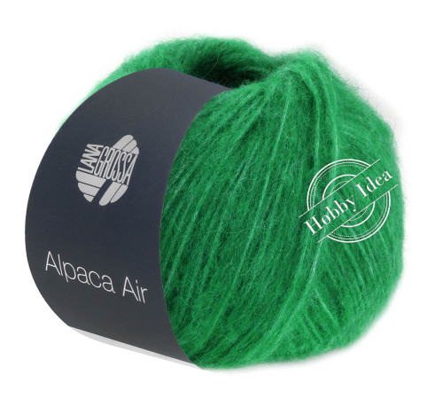 Lana Grossa Alpaca Air 024 Ярко-зелёный