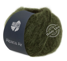 Lana Grossa Alpaca Air 025 Болотно-зелёный