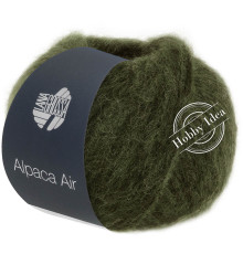 Lana Grossa Alpaca Air 025 Болотно-зелёный
