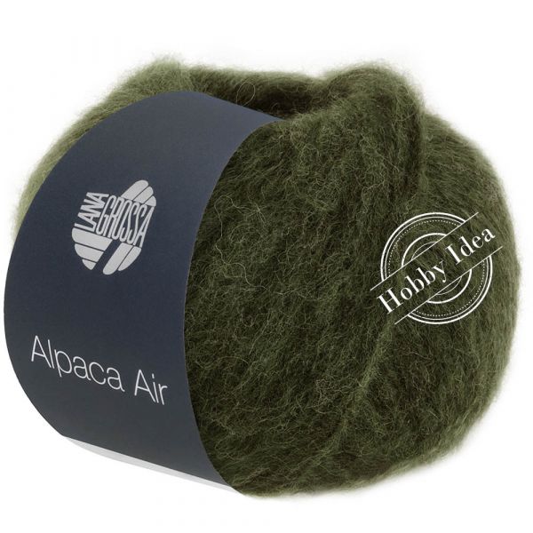 Lana Grossa Alpaca Air 025 Болотно-зелёный из категории Lana Grossa Alpaca Air