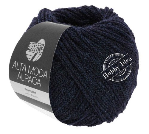 Lana Grossa Alta Moda Alpaca 005 Синие чернила