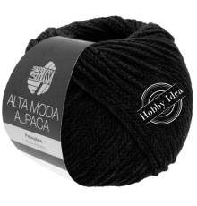 Lana Grossa Alta Moda Alpaca 006 Чёрный