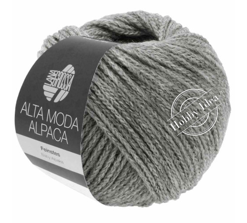 Lana Grossa Alta Moda Alpaca 012 Светло-серый