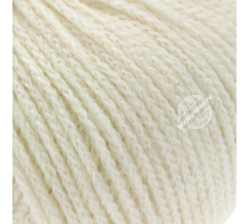 Lana Grossa Alta Moda Alpaca 014 Белое сукно