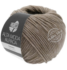 Lana Grossa Alta Moda Alpaca 015 Кофе с молоком