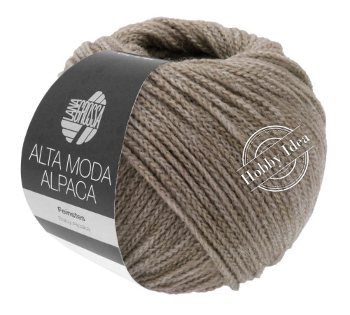 Lana Grossa Alta Moda Alpaca 015 Кофе с молоком