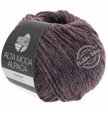 Lana Grossa Alta Moda Alpaca 020 Ягодный меланж