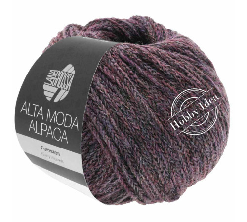 Lana Grossa Alta Moda Alpaca 020 Ягодный меланж