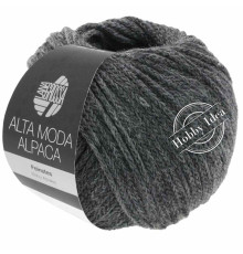 Lana Grossa Alta Moda Alpaca 022 Тёмно-серый