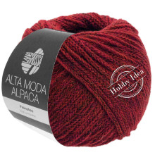 Lana Grossa Alta Moda Alpaca 040 Тёмно-красный