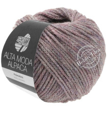 Lana Grossa Alta Moda Alpaca 044 Лиловый меланж*