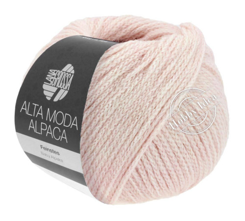 Lana Grossa Alta Moda Alpaca 084 Розовая пудра*