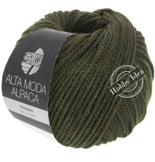 Lana Grossa Alta Moda Alpaca 087 Зелёный гербарий*