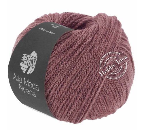 Lana Grossa Alta Moda Alpaca 093 Розовое дерево*