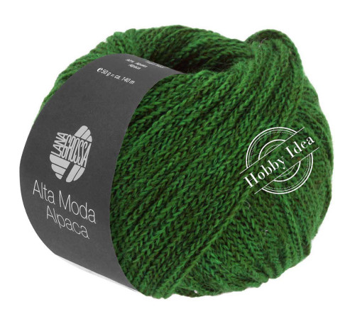 Lana Grossa Alta Moda Alpaca 098 Тёмно-зелёный