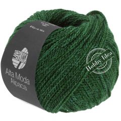 Lana Grossa Alta Moda Alpaca 102 Тёмный натуральный зелёный
