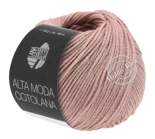 Lana Grossa Alta Moda Cotolana 007 Пыльный розовый*
