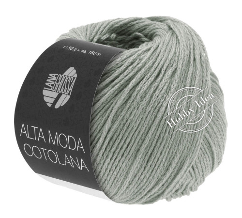 Lana Grossa Alta Moda Cotolana 009 Серо-зелёный*