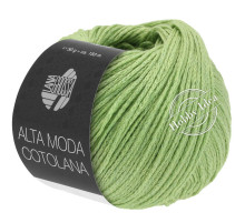 Lana Grossa Alta Moda Cotolana 010 Зелёное яблоко