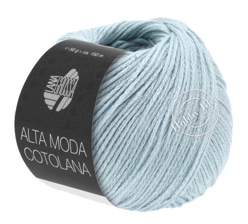 Lana Grossa Alta Moda Cotolana 011 Голубой лёд*