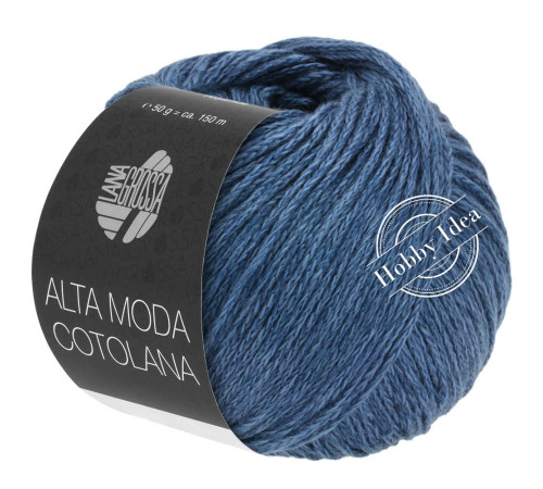 Lana Grossa Alta Moda Cotolana 014 Грубокий синий