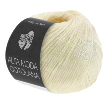 Lana Grossa Alta Moda Cotolana 020 Кремовый