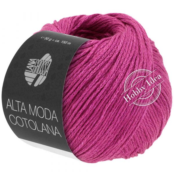 Lana Grossa Alta Moda Cotolana 023 Розовая фиалка из категории Lana Grossa Alta Moda Cotolana
