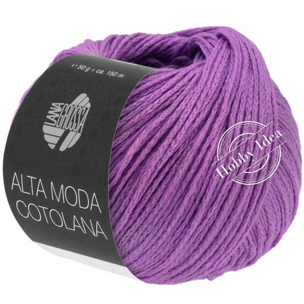 Lana Grossa Alta Moda Cotolana 055 Насыщенная лаванда из категории Lana Grossa Alta Moda Cotolana