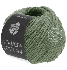 Lana Grossa Alta Moda Cotolana 056 Спокойный зелёный