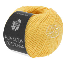 Lana Grossa Alta Moda Cotolana 061 Согревающий жёлтый