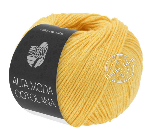 Lana Grossa Alta Moda Cotolana 061 Согревающий жёлтый