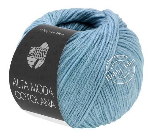 Lana Grossa Alta Moda Cotolana 063 Пыльный голубой