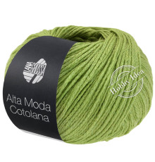 Lana Grossa Alta Moda Cotolana 071 Зелёная весна