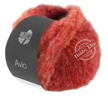 Lana Grossa Avio 015 Рыже-красный