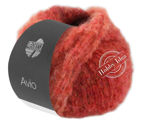 Lana Grossa Avio 015 Рыже-красный