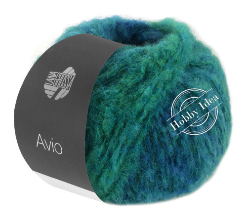 Lana Grossa Avio 020 Сине-зелёный