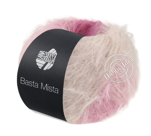 Lana Grossa Basta Mista 123 Малиновый зефир
