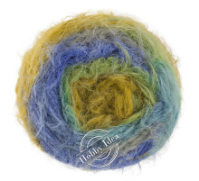 Lana Grossa Basta Mista 101 Зелено-голубой