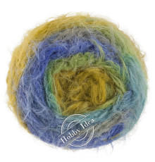 Lana Grossa Basta Mista 101 Зелено-голубой