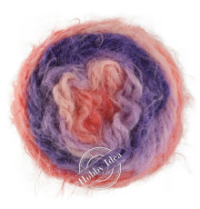 Lana Grossa Basta Mista 105 Розово-фиолетовый